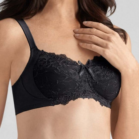 Soutien-gorge sans armatures Marie Noir - Amoena