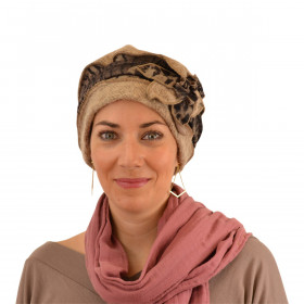 Turban polaire Giulia -Beige