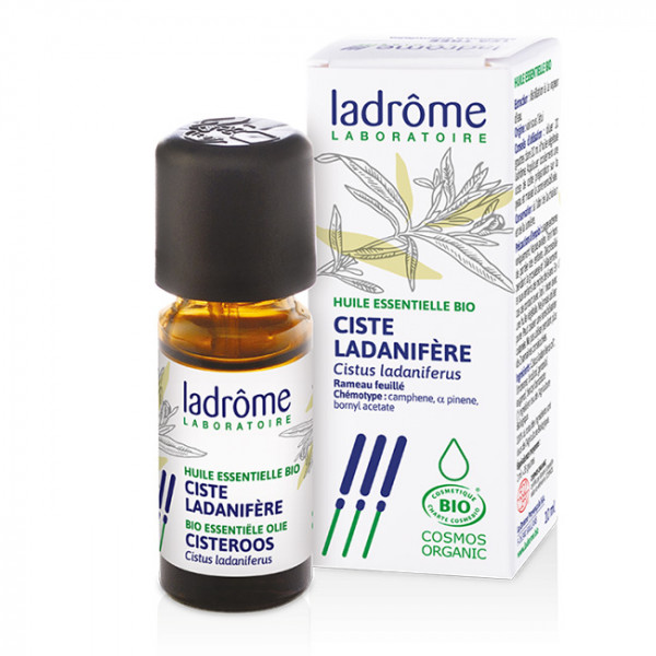 Organic essential oil - Cistus - 10ml / 0.3oz - Ladrome