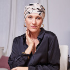 Turban bambou Sienna - Beige - Comptoir de Vie 
