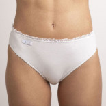 Culotte en coton bio Lison Blanche - Coeur de Lys