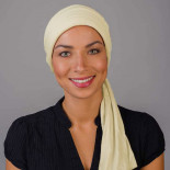 Cream Roma bandana headscarf - Comptoir de Vie