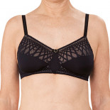 Soutien-gorge sans armatures Pia noir/sable - Amoena