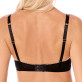 Soutien-gorge paddé sans armatures Alina noir/peau 