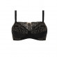 Soutien-gorge sans armatures Alina noir/peau